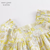 马克珍妮夏装新款 女童花卉满印泡泡袖纯棉连衣裙230150 商品缩略图3