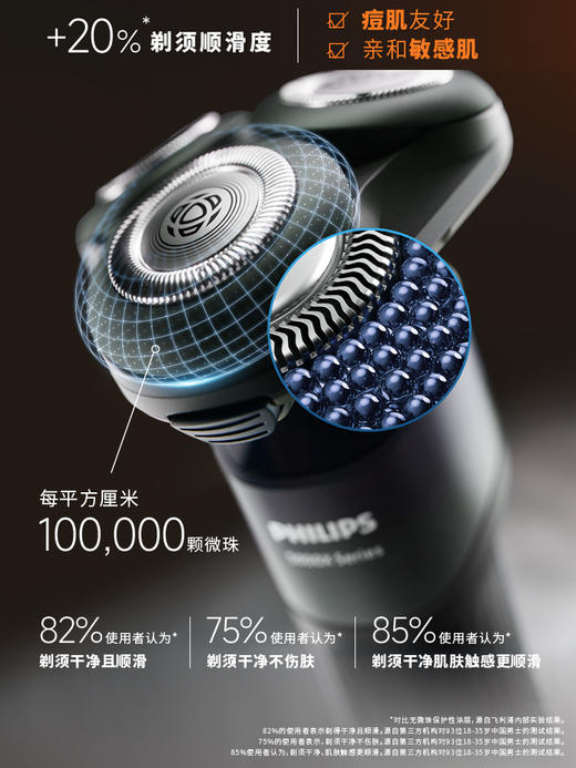 飞利浦男士电动剃须刀男X5002礼盒新款蜂巢 商品图1