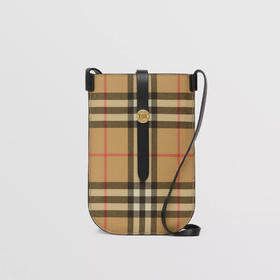 BURBERRY 巴宝莉 女士Anne - Vintage 格纹艾尼手机保护套（含背带） 格子 8065482 A1189
