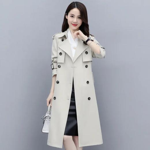 韩版宽松显瘦，气质风衣外套HR-ZYF680 商品图2