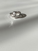 APRESI｜TROUVAILLE Millennium Cut Square White Topaz Fluid Ring [流转戒指] 商品缩略图3