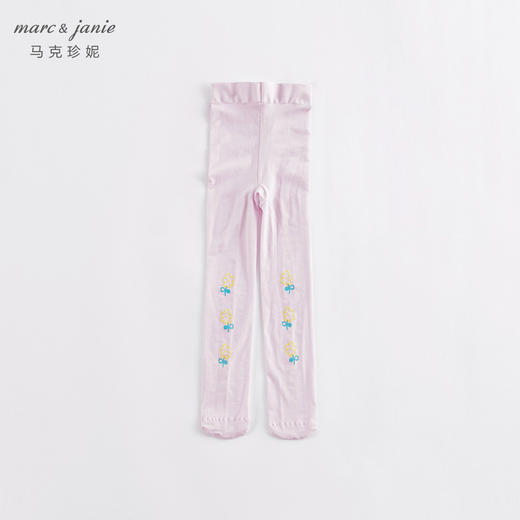 马克珍妮春装新款 女童柔软弹力透气印花打底连裤袜230916 商品图2