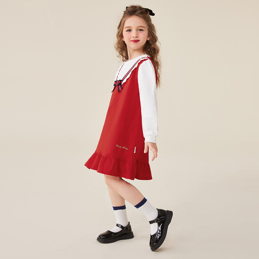 【90-140cm】女童春秋长袖连衣裙精典泰迪 商品图2