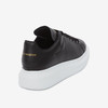 ALEXANDER MCQUEEN 亚历山大.麦昆 女士皮革黑尾阔型休闲运动鞋 黑色 553770 WHGP0 1000 商品缩略图2