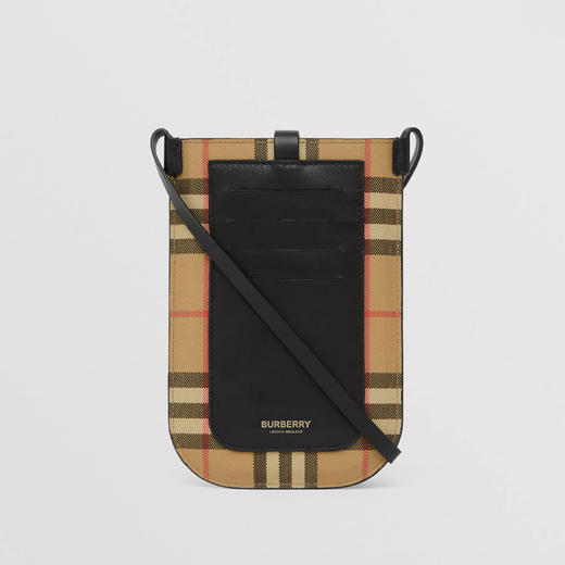 BURBERRY 巴宝莉 女士Anne - Vintage 格纹艾尼手机保护套（含背带） 格子 8065482 A1189 商品图1