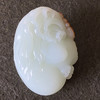 和田玉（羊脂玉）俄籽挂件--官上加官212.38g 商品缩略图1
