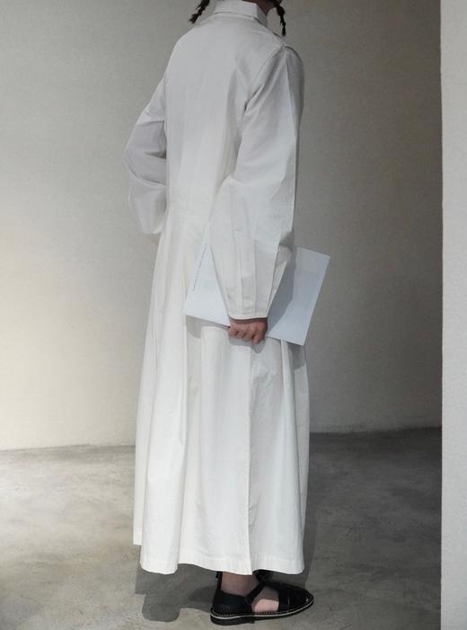 KHADI&CO 棉质衬衫领连衣裙(白/黑/藏蓝可选) 商品图1