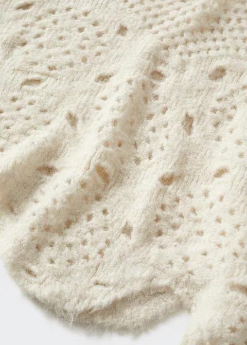 好折￥320！Mango钩花镂空毛衣 商品图4