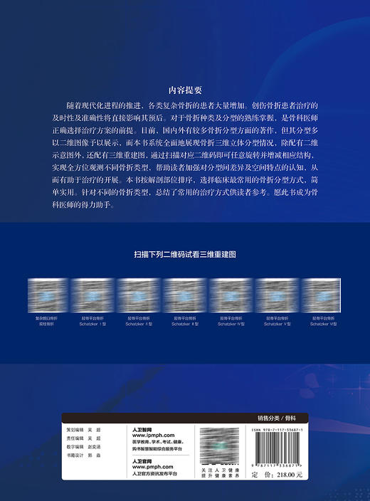 骨折三维立体分型观测 叶哲伟主编 常见部位骨折脱位分型常用治疗方式 配骨折分型三维立体3D图像 人民卫生出版社9787117336871 商品图4
