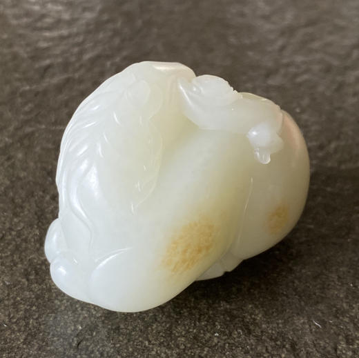 和田玉（白玉）籽料挂件--马上封侯102.01g 商品图4