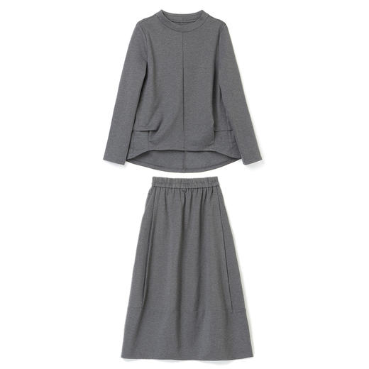 裁缝学苑AG93 半身裙长袖卫衣套装裙子女装服装纸样打版裁剪图纸 商品图4