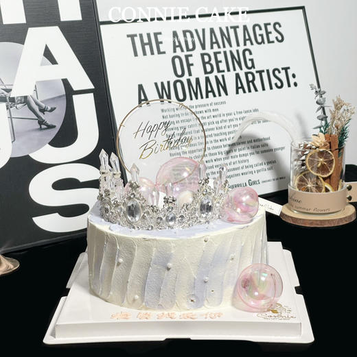 【1354】梦幻紫色系泡泡皇冠 商品图0