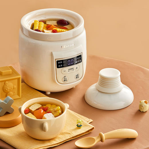 【品牌直供】Bear小熊电炖盅宝宝婴儿儿童辅食锅迷你多功能煮粥神器DDG-D05B1 商品图3