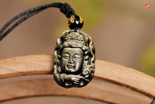 金曜石观音与佛吊坠 商品图1