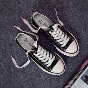 「5款配色！男女同款」春富步常青款帆布鞋 女硫化胶鞋学生布鞋低帮浅口鞋男鞋女鞋