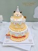 1027CAKE | 双层  立体小老虎蛋糕 百天 周岁 商品缩略图1