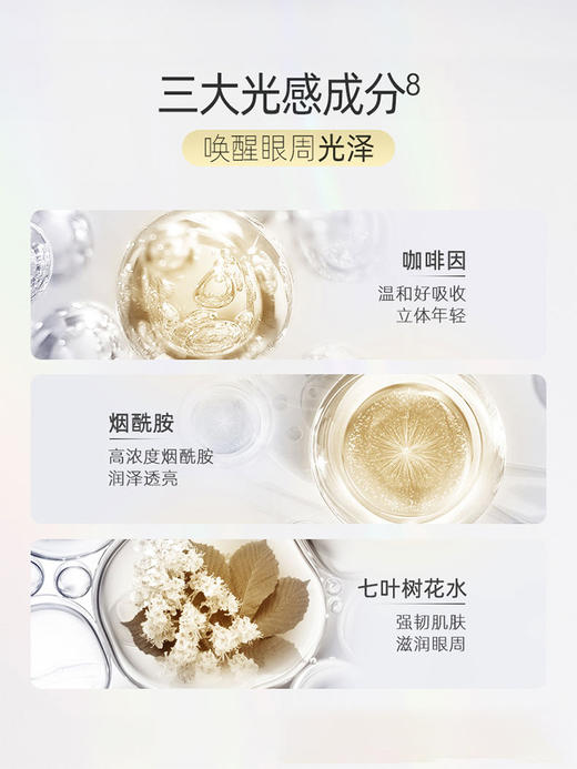 润百颜玻尿酸淡纹焕颜精华眼膜6g*5支 商品图5
