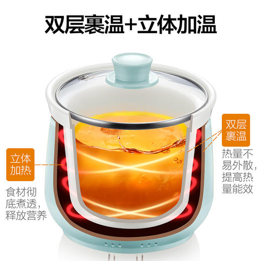 小熊 电炖锅 DDG-D20Z6 商品图6