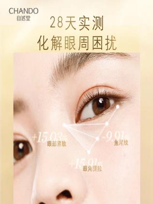 【每满200-40】自然堂金钻微雕抗皱紧致眼霜20g 商品图1