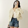 ZARA同厂白色千金小香风外套/气质流苏V领小香风外套/法式条纹小香风外套/小香风牛仔外套/小香风淑女外套 商品缩略图1