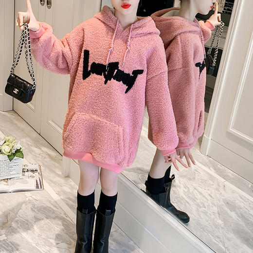 裁缝学苑TQ82 女童卫衣纸样羊羔毛外套上衣新款童装服装衣服样板 商品图0