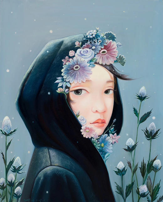 孙莹《雪人》版画 商品图0