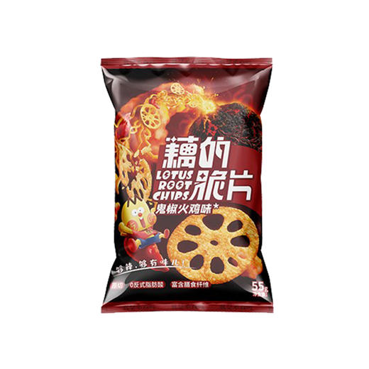我是不白吃 藕的脆片（鬼椒火鸡味/凉感番茄味/川辣热卤味） 商品图2