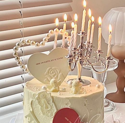 珍珠蝴蝶结/爱心围圈 女神节情人节七夕表白装饰插件 串珠爱心圈/蝴蝶结 商品图3