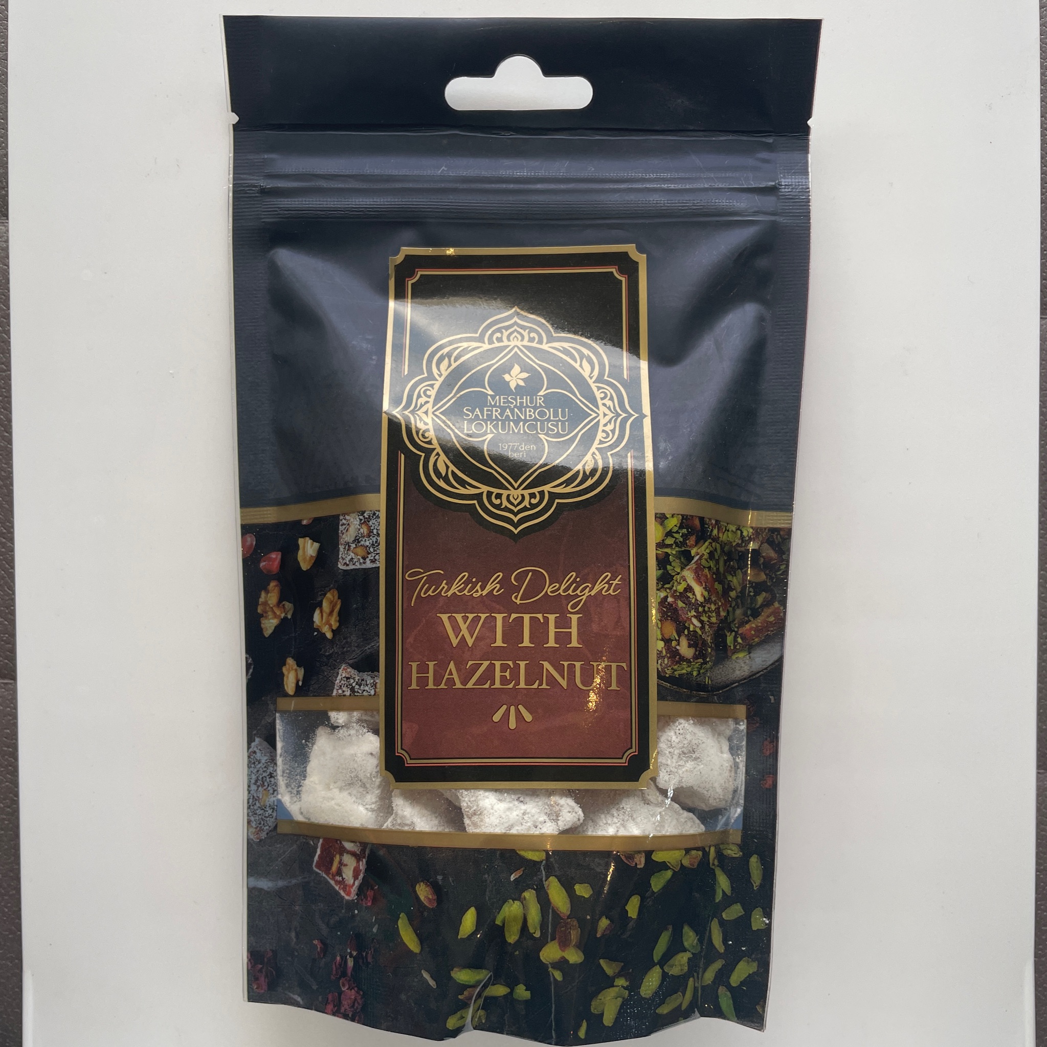 150g米舒番红花城榛子土耳其软糖-Hazelnut