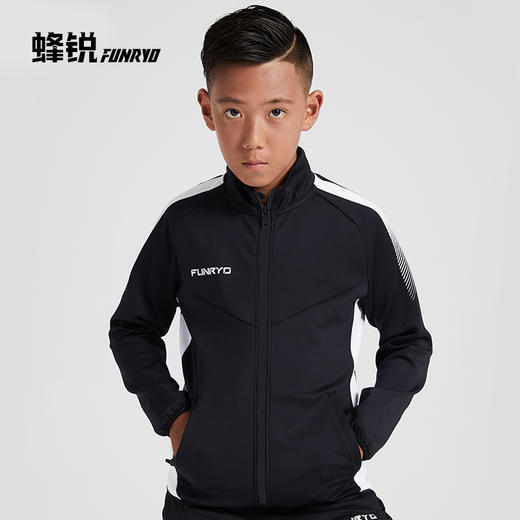 FUNRY蜂锐青少年运动出场夹克保暖运动训练服外套 商品图1