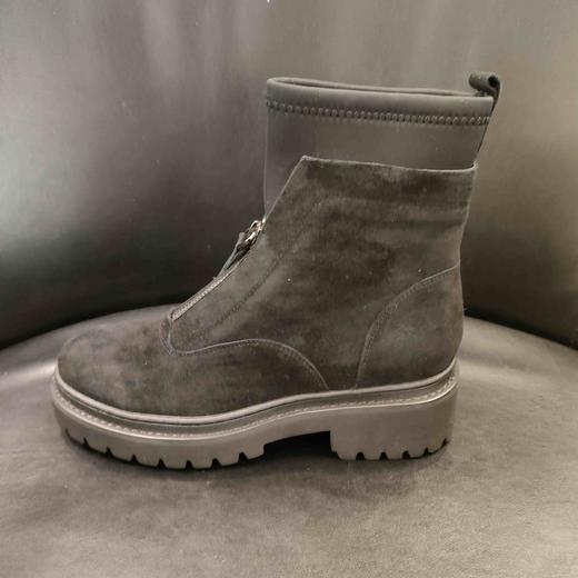 LFGJ 11503一脚蹬翻毛皮休闲平底鞋 商品图1