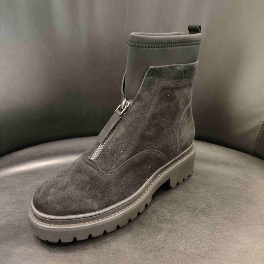 LFGJ 11503一脚蹬翻毛皮休闲平底鞋 商品图0