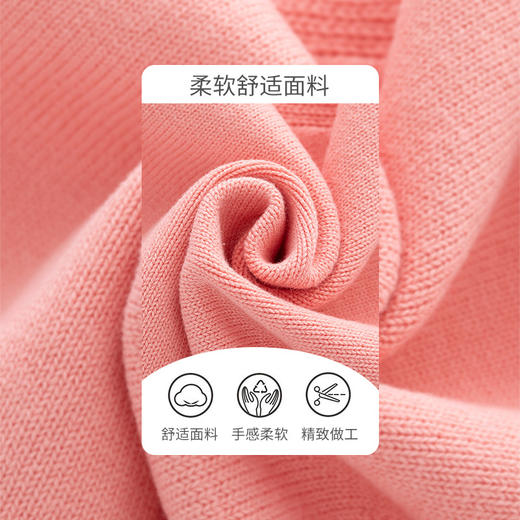 新款小兔子A类女童马甲开衫可爱卡通针织婴儿马甲春秋款宝宝马甲 商品图1