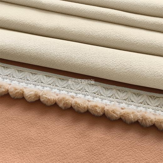 帕米尔羊毛绒-1300克免烫免定型 /布料/工程素色 商品图1