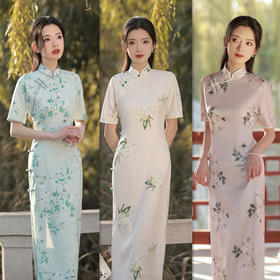 SKY 373026素雅时尚旗袍改良传统