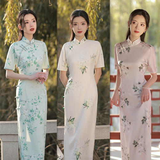 SKY 373026素雅时尚旗袍改良传统 商品图0