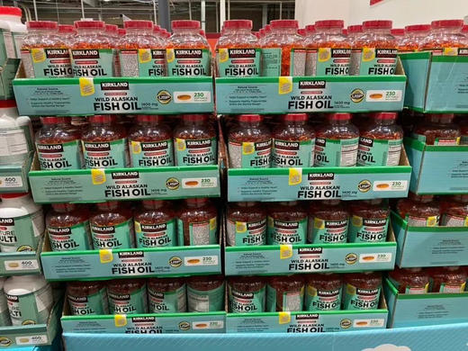 特价！🔥260元/瓶，KIRKLAND品牌今年出的最新款产品，美国产的野生阿拉斯加深海鱼油 商品图4
