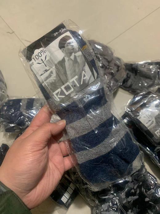 清仓5双5.9  纯棉毛圈男船袜 商品图1