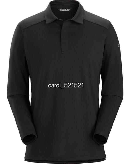 春季新款 始祖鸟CAPTIVE POLO SHIRT LS男士休闲速干长袖POLO衫 弹力透气有机棉混纺 商品图2