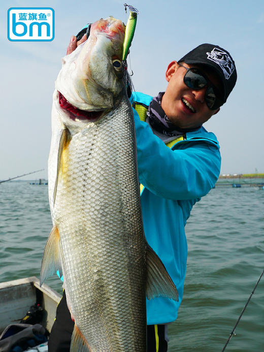 蓝旗鱼呛水白条白鲦远投沉水米诺全泳层翘嘴鲈鱼鱤鱼军鱼路亚假饵 商品图3