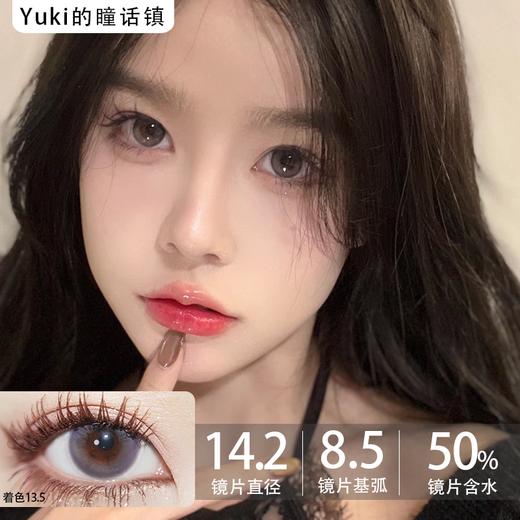 Kikicon日抛·紫米露·14.2mm中等着色·十片装日抛 商品图0