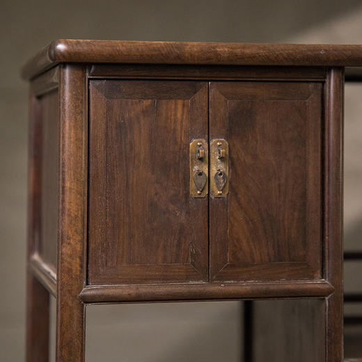 民国 紫檀博古柜摆件（一对） 商品图3