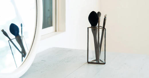 推荐！SHQUDA日本熊野笔UBU系列ETHICAL MAKEUP 纯手工化妆刷3件套 东方美学胡桃木柄 外贸公司单 商品图1