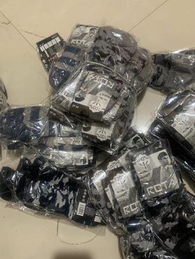 清仓5双5.9  纯棉毛圈男船袜