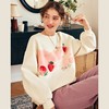 OLrain欧芮儿法式圆领卫衣女早春2023年新款宽松慵懒趣味印花上衣 商品缩略图0
