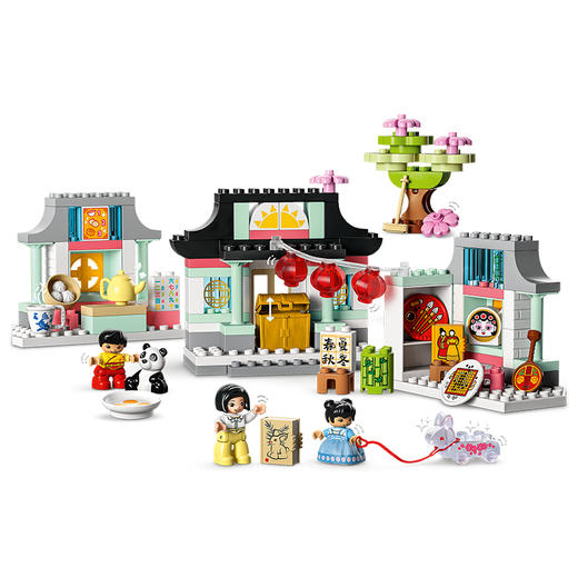 乐高积木L10411乐高得宝大颗粒系列了解中国文化 商品图1