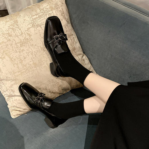 个性百搭，巨软里外全皮单鞋XDD-D-1893 商品图2