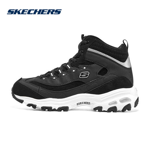 5折【自营】Skechers/斯凯奇  斯凯奇女加绒秋冬高帮厚底运动熊猫鞋老爹鞋 167570 商品图4