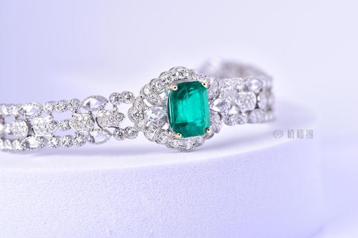 【挚爱】镶钻祖母绿手链  CB2302079（4.810ct) 商品图4