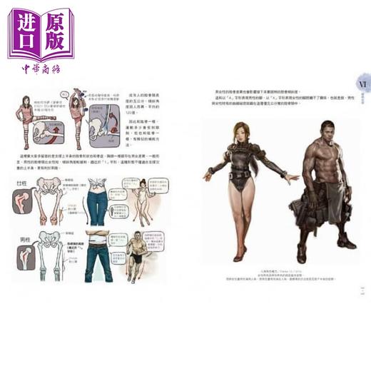 【中商原版】Stonehouse的美术解剖学笔记 港台艺术原版 石政贤 枫书坊出版 商品图3